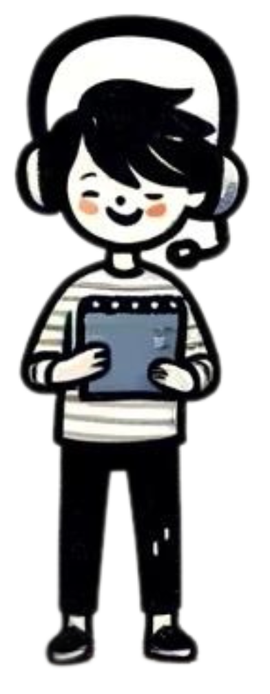 Child with tablet
